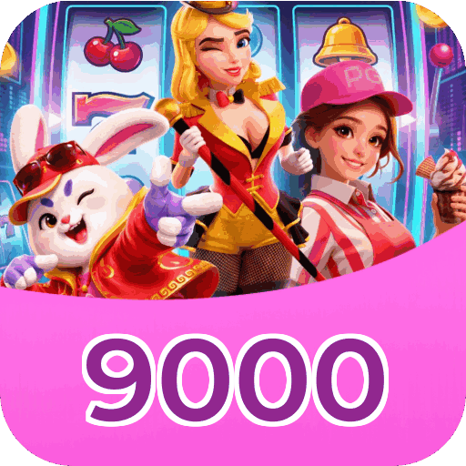 Interface do aplicativo 9000 mostrando jogos disponíveis no iOS e Android